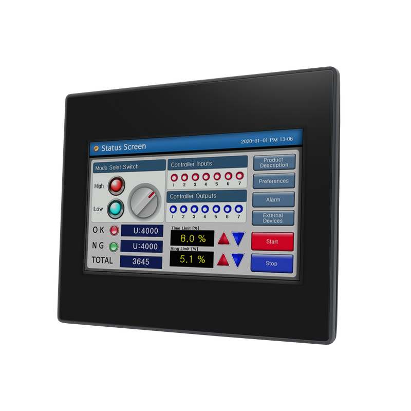 Bảng điều khiển TFT Touch HMI 60 Sê -ri